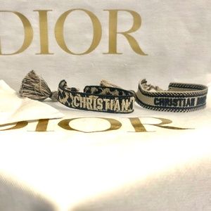 Christian Dior bracelet set with Mizza Motif (leopard pattern)- Limited Edition